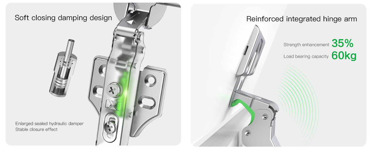 K32 Rebound Large Adjust Hinge