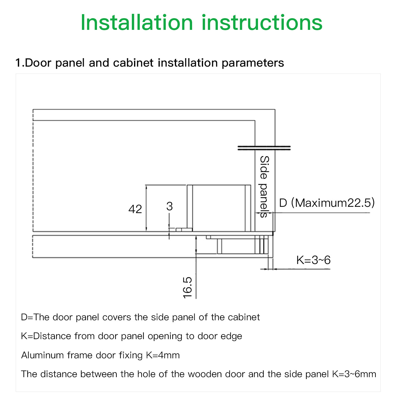 T1 Heavy Duty Concealed Hinge