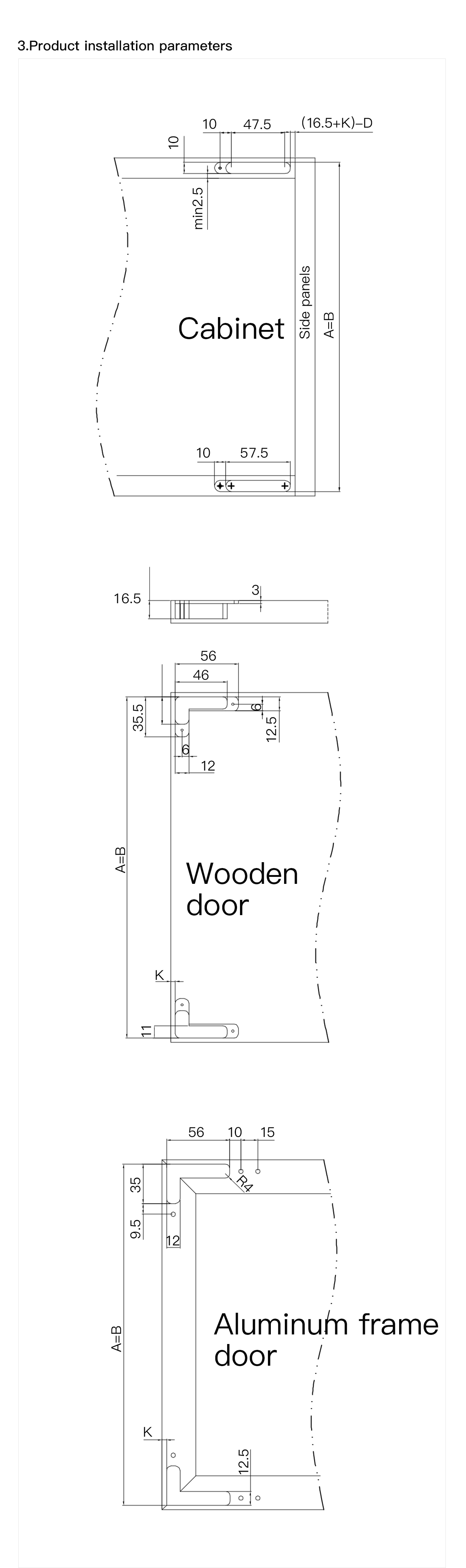 T1 Heavy Duty Concealed Hinge