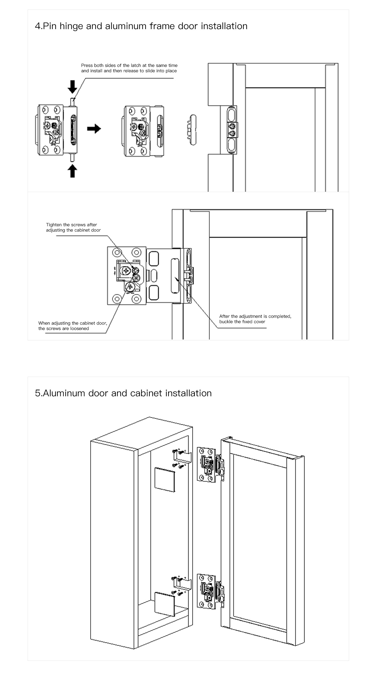 Bản Lề Trục Xoay Z6