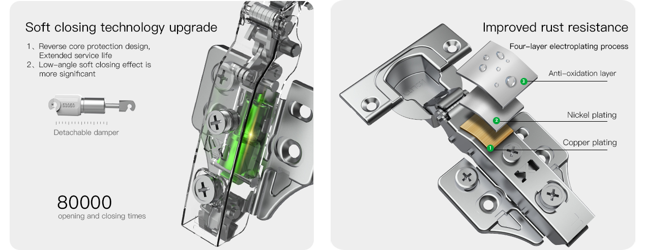 K53 White Warrior Hinge