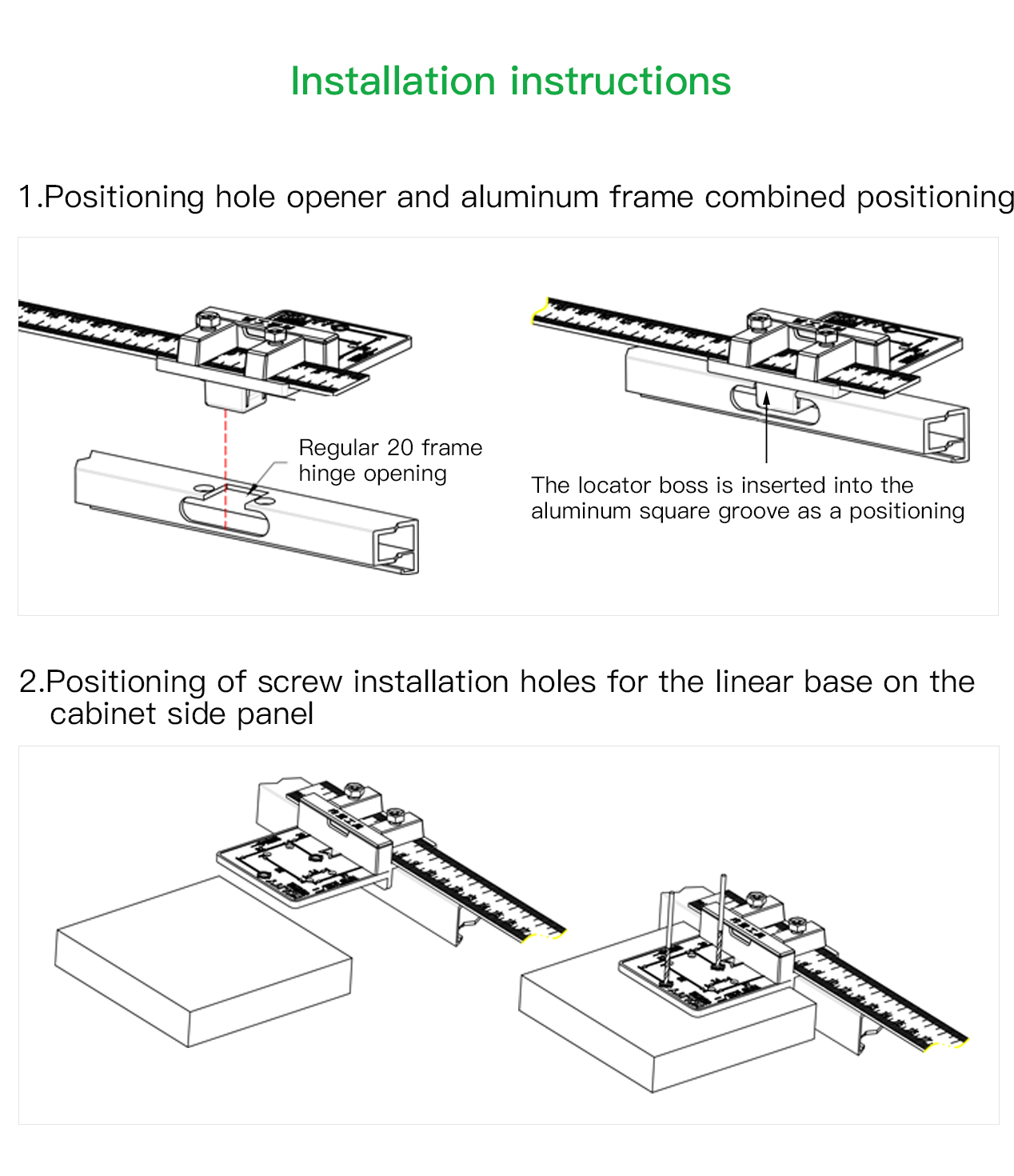 K4P Racer Hinge For Aluminum Frame